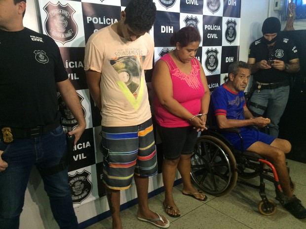 Familiares foram presos suspeitos de planejar e matar Jucimar (Foto: Murillo Velasco/G1)