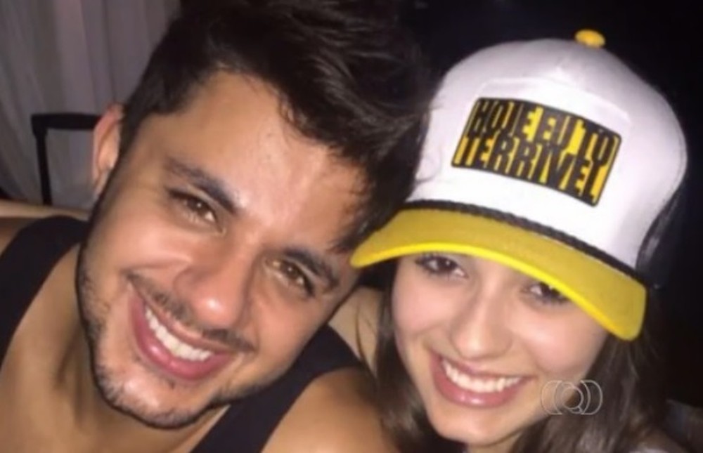 ristiano Araújo e a namorada, Allana Moraes, morreram em 24 de junho de 2015 (Foto: Reprodução/TV Anhanguera)