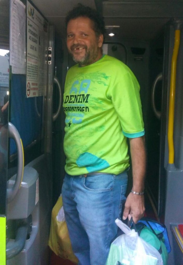 Ex-morador de rua se despede de Gurupi