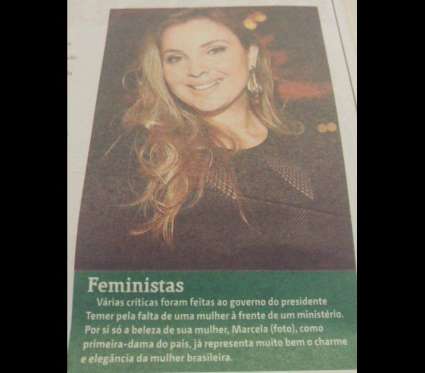Colunista é suspenso por 7 dias após nota sobre Marcela Temer