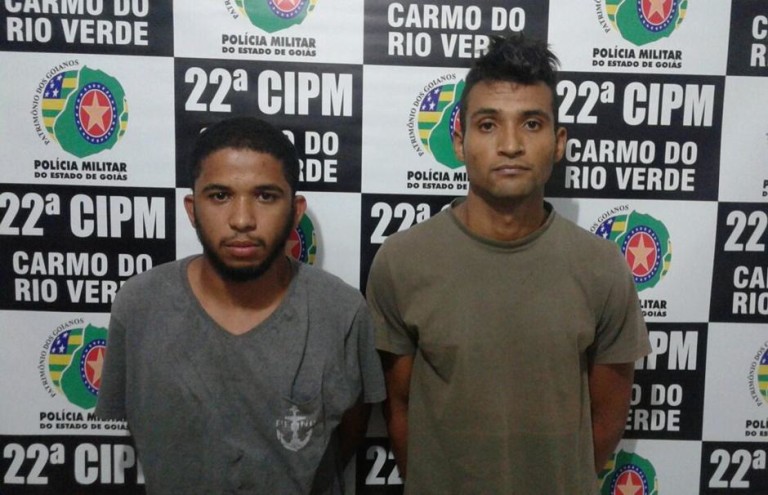 Dupla é presa após arrombar agência dos Correios em São Patrício