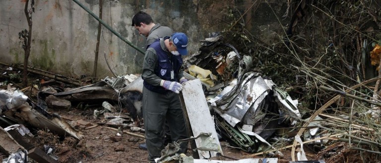 Maconha achada em avião de Eduardo Campos será incinerada