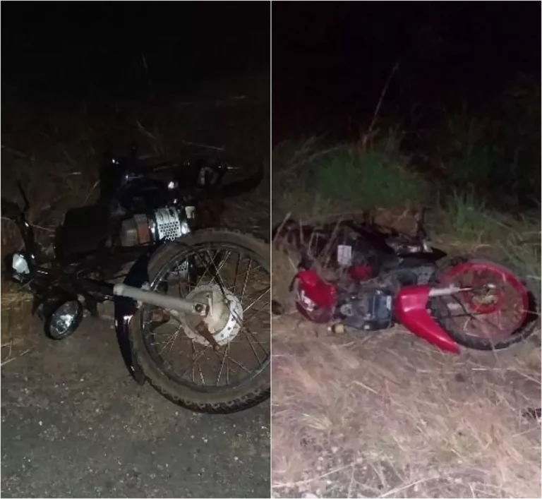 Dois motociclistas morrem após baterem de frente durante tentativa de ultrapassagem