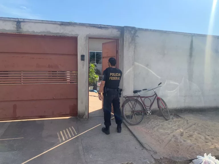 Polícia Federal cumpre mandado de busca contra suspeito de pornografia infantil no Tocantins