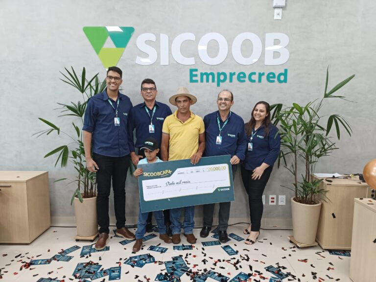 Em Palmeirópolis, temos um ganhador da Campanha SicoobCap+
