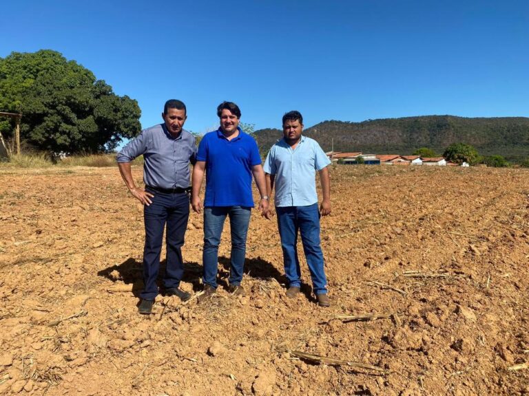 Em Palmeirópolis Eduardo Fortes anuncia implantação de mais uma horta comunitária