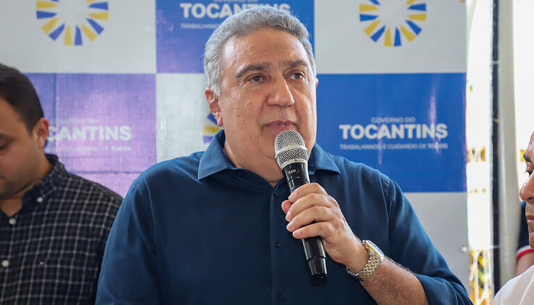 Governador em exercício Laurez Moreira, inaugura obras em escolas de Palmeirópolis
