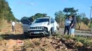 Carro de deputado federal Eli Borges sofre acidente na TO-050