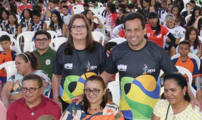 Comunidade escolar do Tocantins participa da cerimônia oficial de abertura da etapa estadual dos JETs 2023