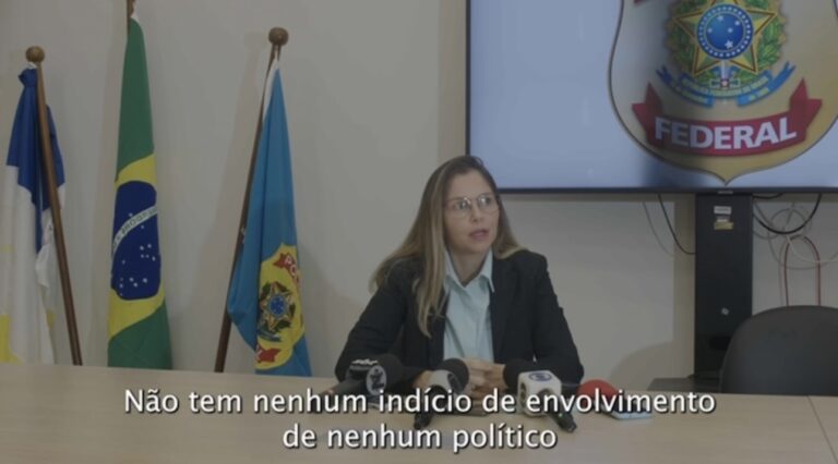 Investigações em Palmas: PF garante NÃO haver qualquer indício de envolvimento da prefeita; veja vídeo