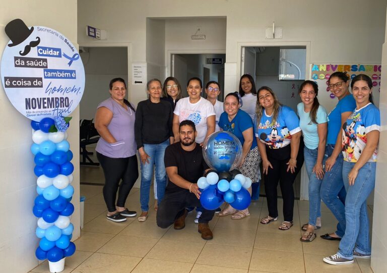 ‘Novembro Azul’: Saúde de Palmeirópolis reforça cuidados com a saúde do homem