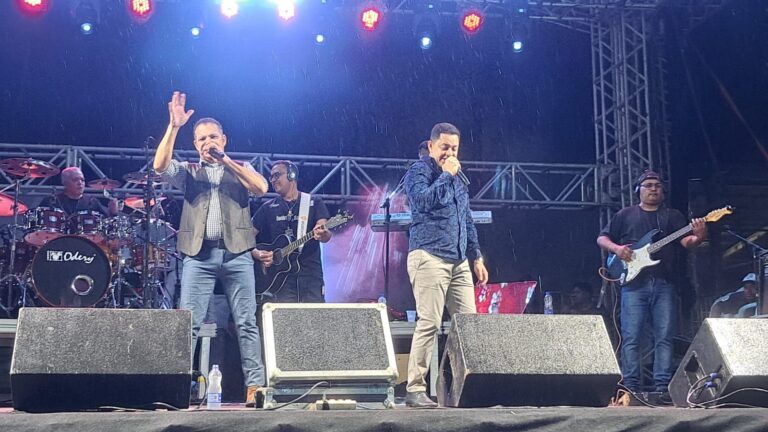 A dupla Daniel & Samuel fez show gospel em São Salvador do Tocantins