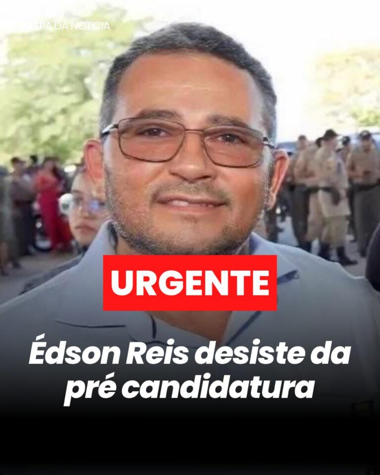 Em carta aberta Edson Reis desiste da pré-candidatura a prefeito de Palmeirópolis 