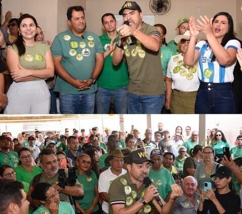 Em visita ao comitê governador Wanderlei reforça aliança com Wlisses Barros em Palmeirópolis