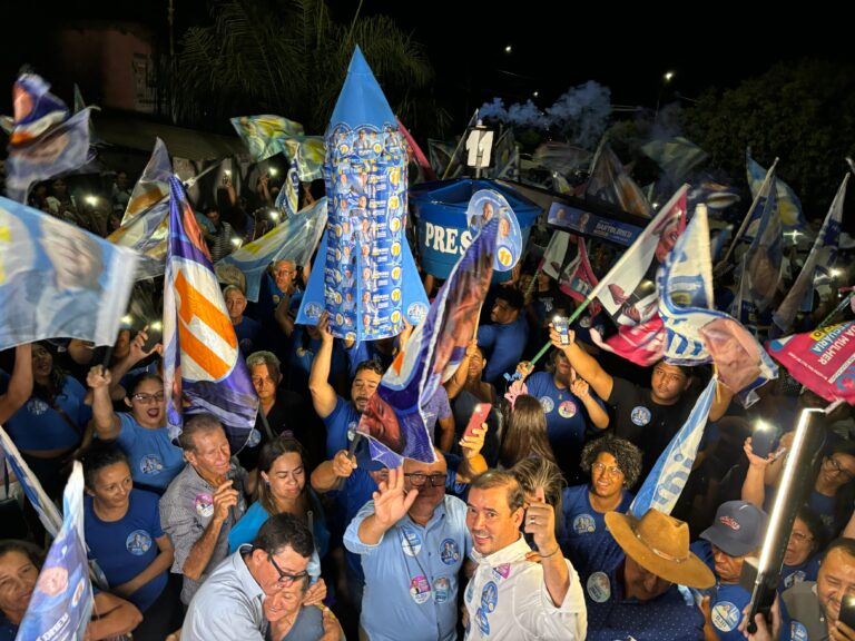 Em Palmeirópolis Bartolomeu faz grande reunião no Setor União com a presença do deputado Vicentinho Júnior