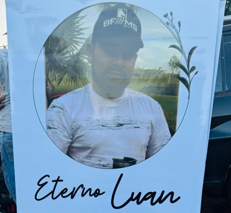 Familiares e amigos de Marcos Luan fazem carreata em Palmeirópolis e pedem justiça