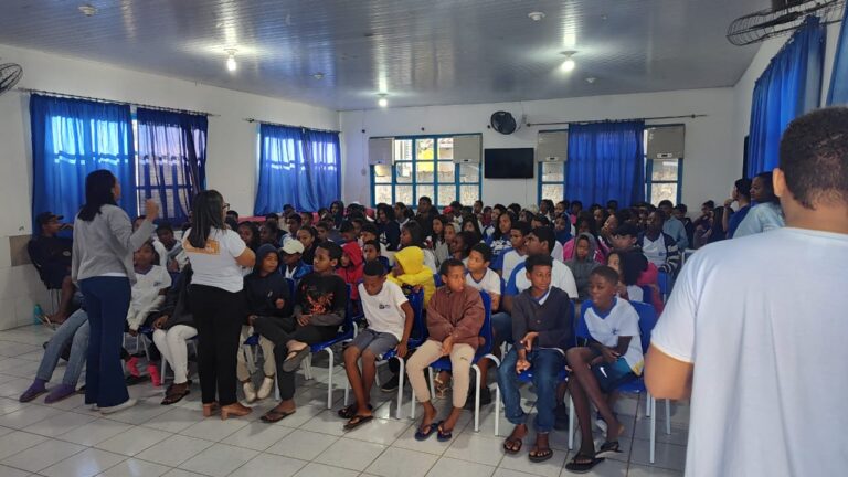 Em Arraias, Polícia Civil ministra palestra  sobre o combate à violência e exploração sexual infantojuvenil
