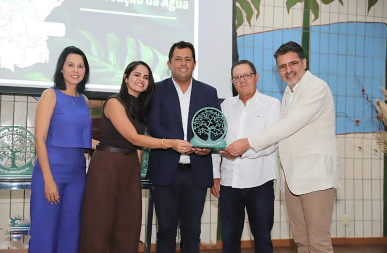 Palmeirópolis é homenageada no “Oscar do ICMS Ecológico” por destaque em políticas ambientais