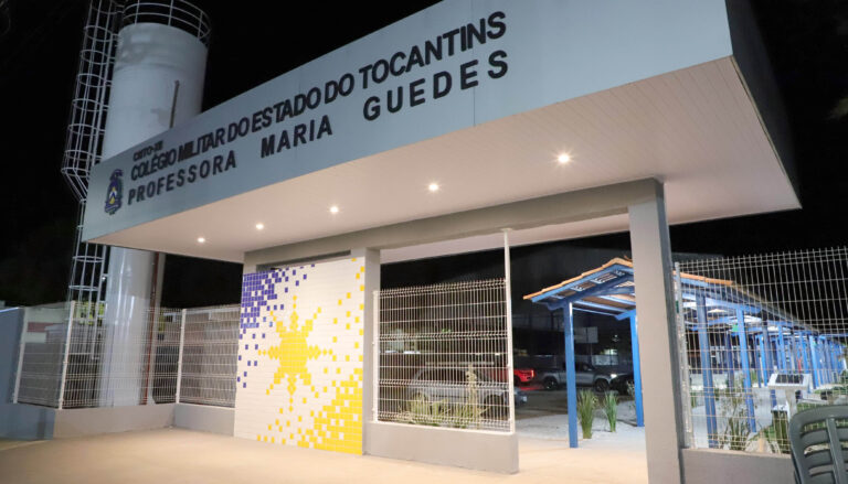 Com investimento de mais de R$ 2,3 milhões, governador Wanderlei Barbosa entrega reforma e ampliação do Colégio Militar de Palmeirópolis