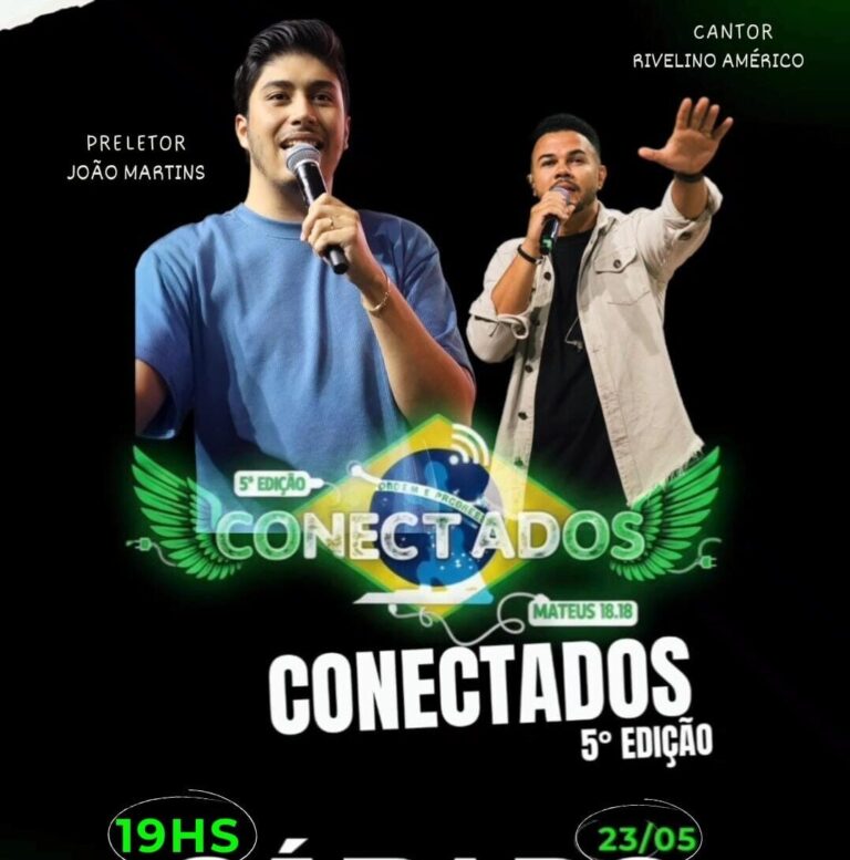 Está chegando o evento Conectados: Transformando Vidas em Palmeirópolis Tocantins